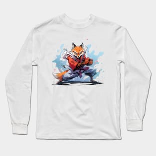 karate fox Long Sleeve T-Shirt